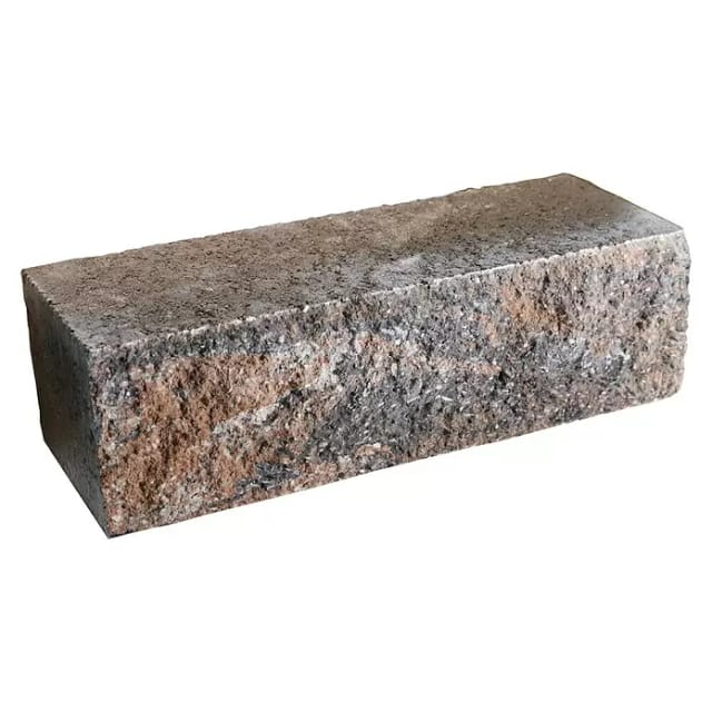 Mr. GARDENER Mauerstein »Anzio«, BxHxT: 50 x 15 x 18 cm, muschelkalk - rot