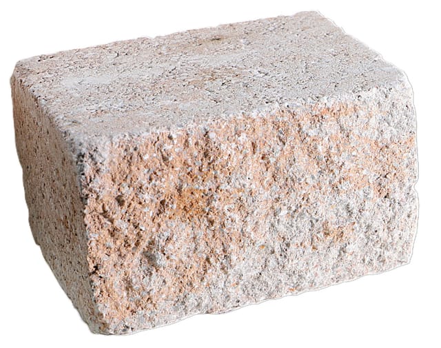 Mr. GARDENER Mauerstein »Anzio Antik«, BxHxT: 25 x 15 x 18 cm, sandstein-gelb