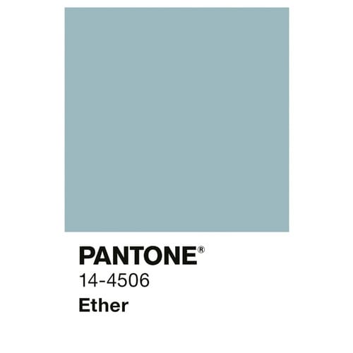 ALPINA Wandfarbe »PANTONE«, Ether, matt, 5 l - blau