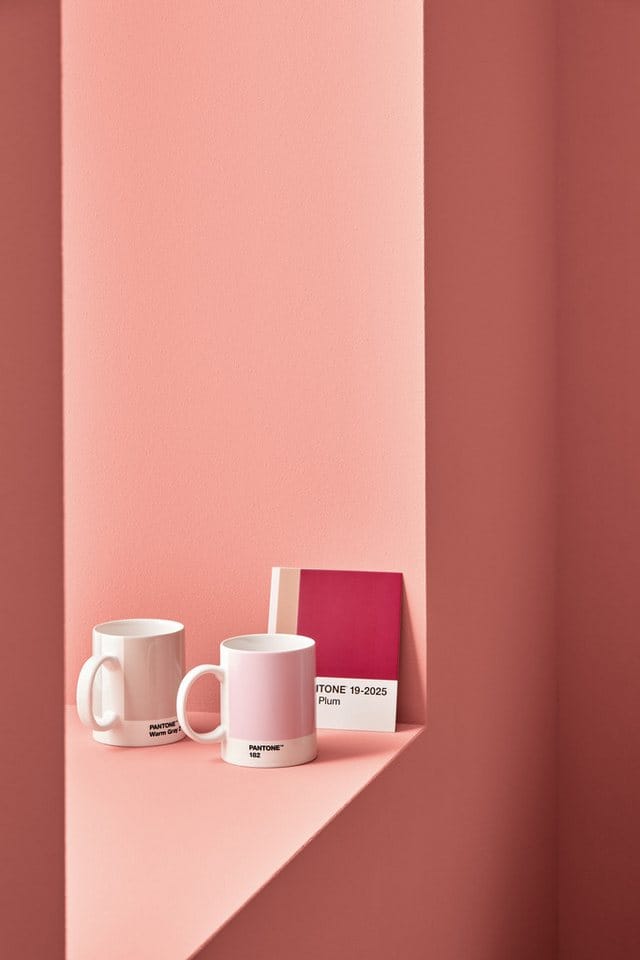 ALPINA Wandfarbe »PANTONE«, Lobster Bisque, matt, 2,5 l - rot
