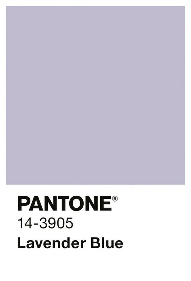 ALPINA Wandfarbe »PANTONE«, Lavender Blue, matt, 2,5 l - lila