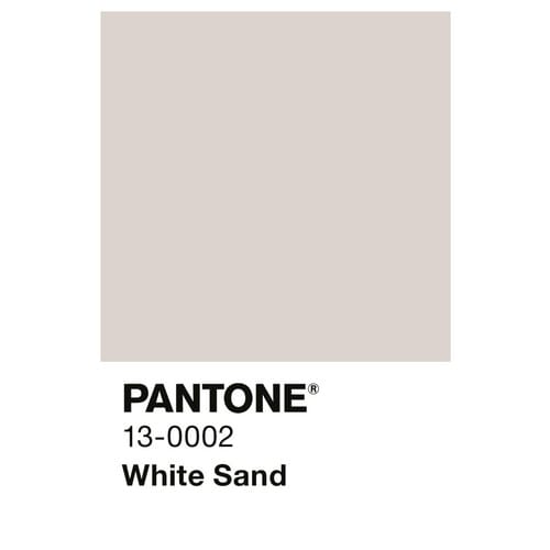 ALPINA Wandfarbe »PANTONE«, White Sand, matt, 2,5 l - beige