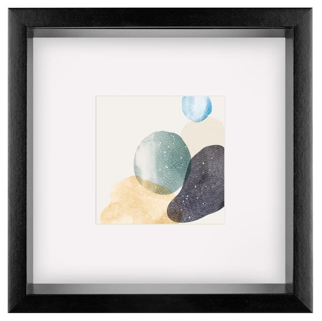 Walther Design Bilderrahmen »Shape 3D«, 25 x 25 cm, schwarz