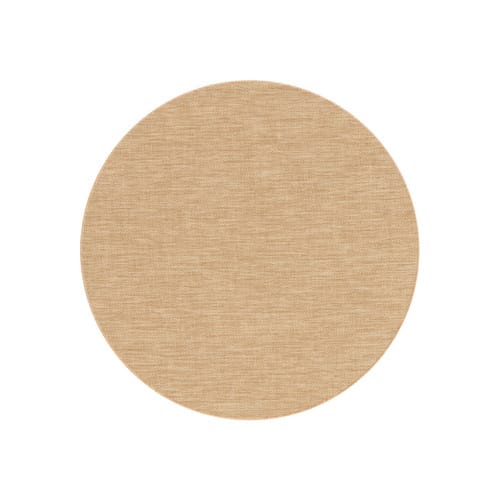 GARDEN IMPRESSIONS Outdoor-Teppich »Gisborne Teppich Ø160 cm natural cane«, Ø: 160 cm - braun