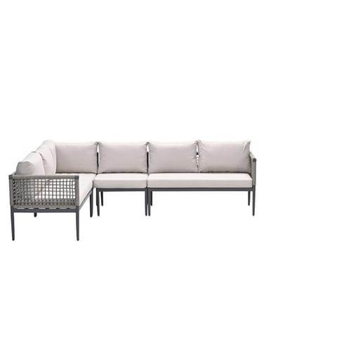 GARDEN IMPRESSIONS Loungesofa »Teramon«, 4-teilig, inkl. Auflagen - beige