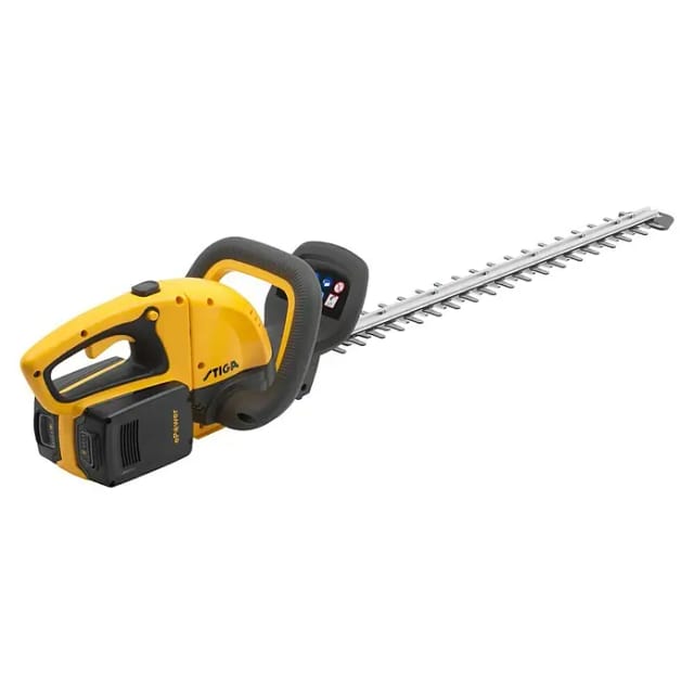 STIGA Akku-Heckenschere »300e«, 20 Volt, Schnittlänge: 54 cm - gelb