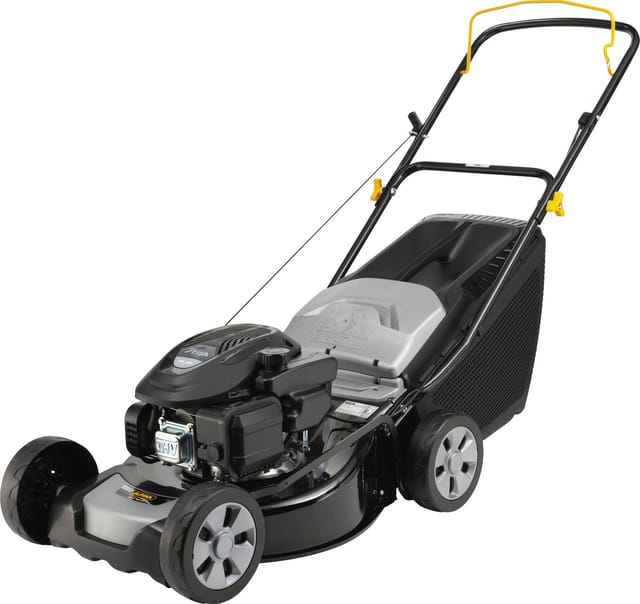 ALPINA GARTEN Benzin-Rasenmäher, 1,9 kw, Flächenempfehlung: max. 1000 m2 - schwarz