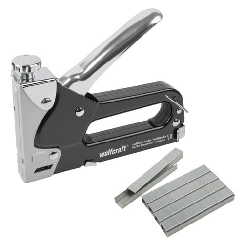 WOLFCRAFT Handtacker-Set, 1001-tlg., silber - silberfarben