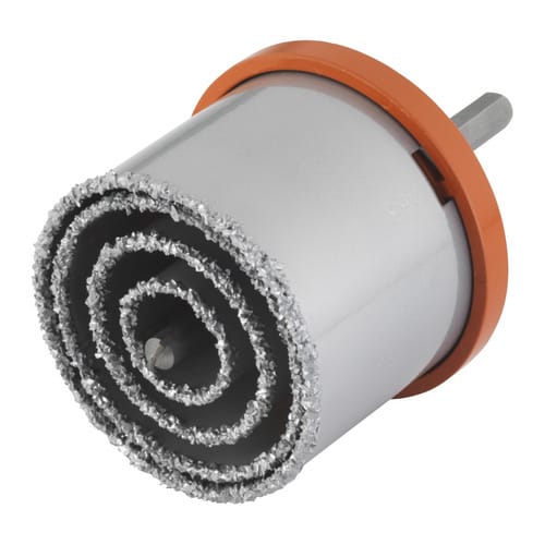 WOLFCRAFT Bohrkronen-Satz, ø33,53,73,83mm - grau