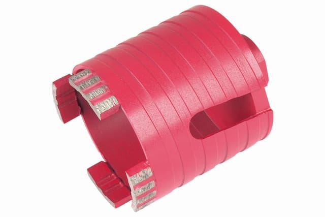 WOLFCRAFT Bohrkrone, 82mm - rot