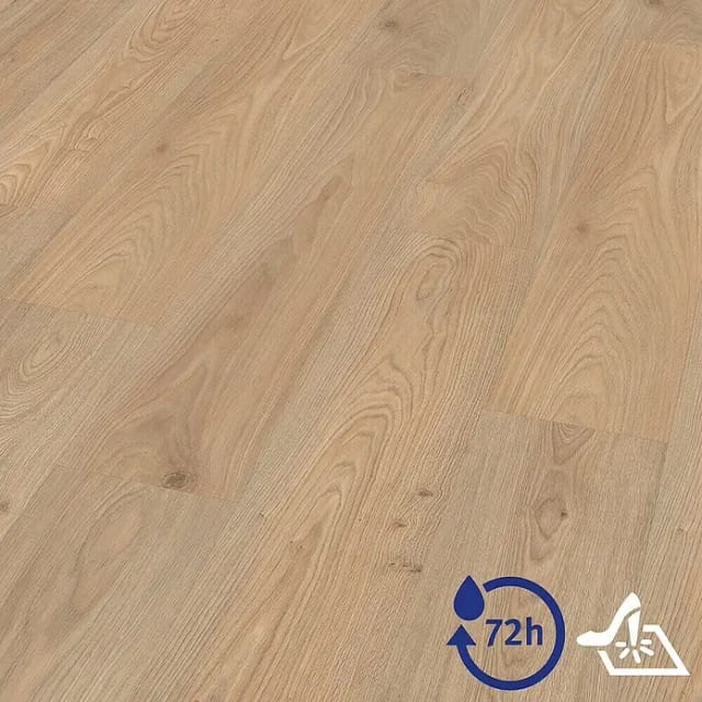 EGGER Designboden »Aquadura+«, Lana Eiche natur, 1292 x 246 x 7,5 mm - braun