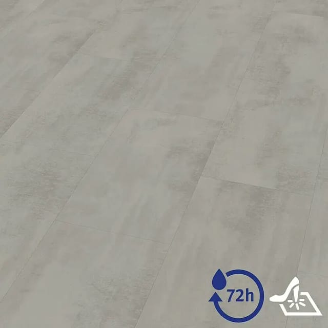 EGGER Designboden »Aquadura+«, Chromix silber - grau