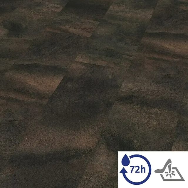 EGGER Designboden »Aquadura+«, Titanit anthrazit - schwarz