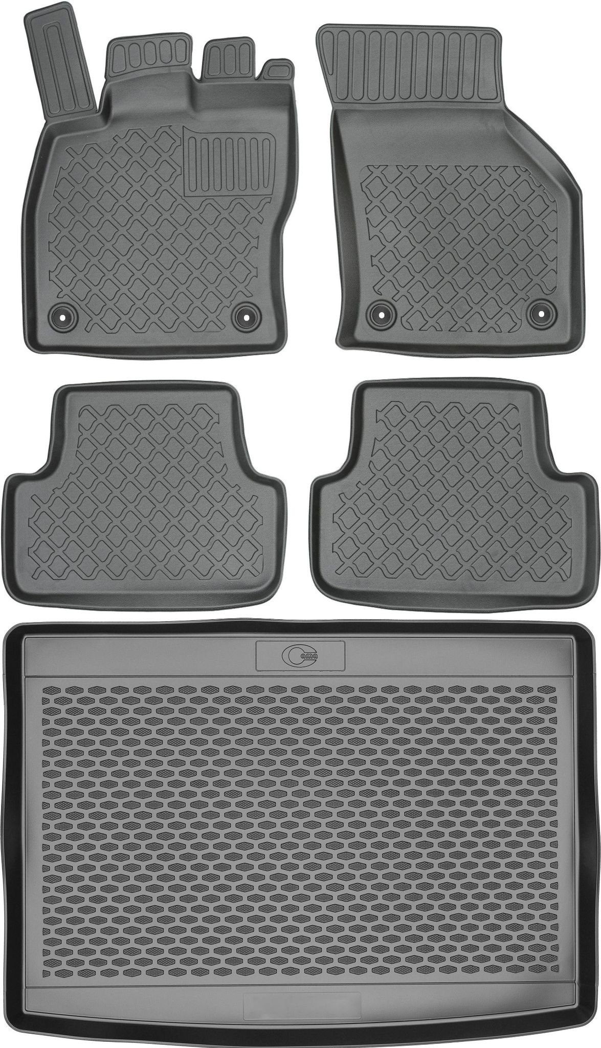 Volkswagen Golf Vii Schrägheck Ab 2020 Set - Automatten + Kofferraummatte