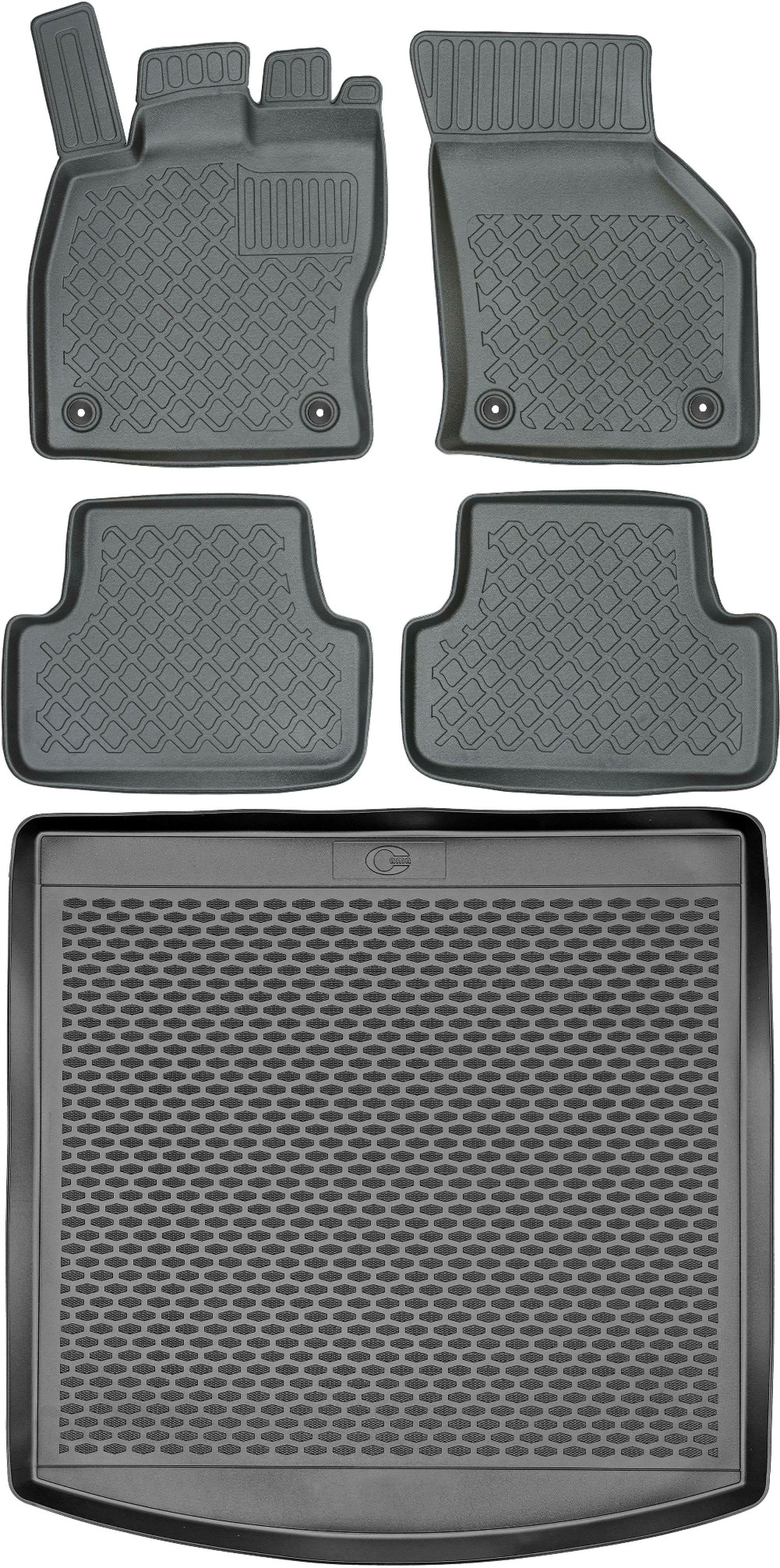 Seat Leon Iii Kombi (2013–2020) – Set – Fußmatten + Kofferraummatte