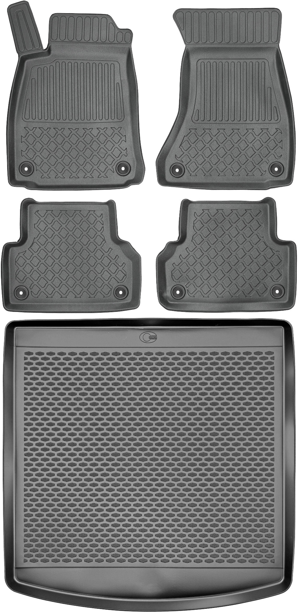Audi A4 B9 Kombi Ab Baujahr 2015 Set - Automatten + Kofferraummatte