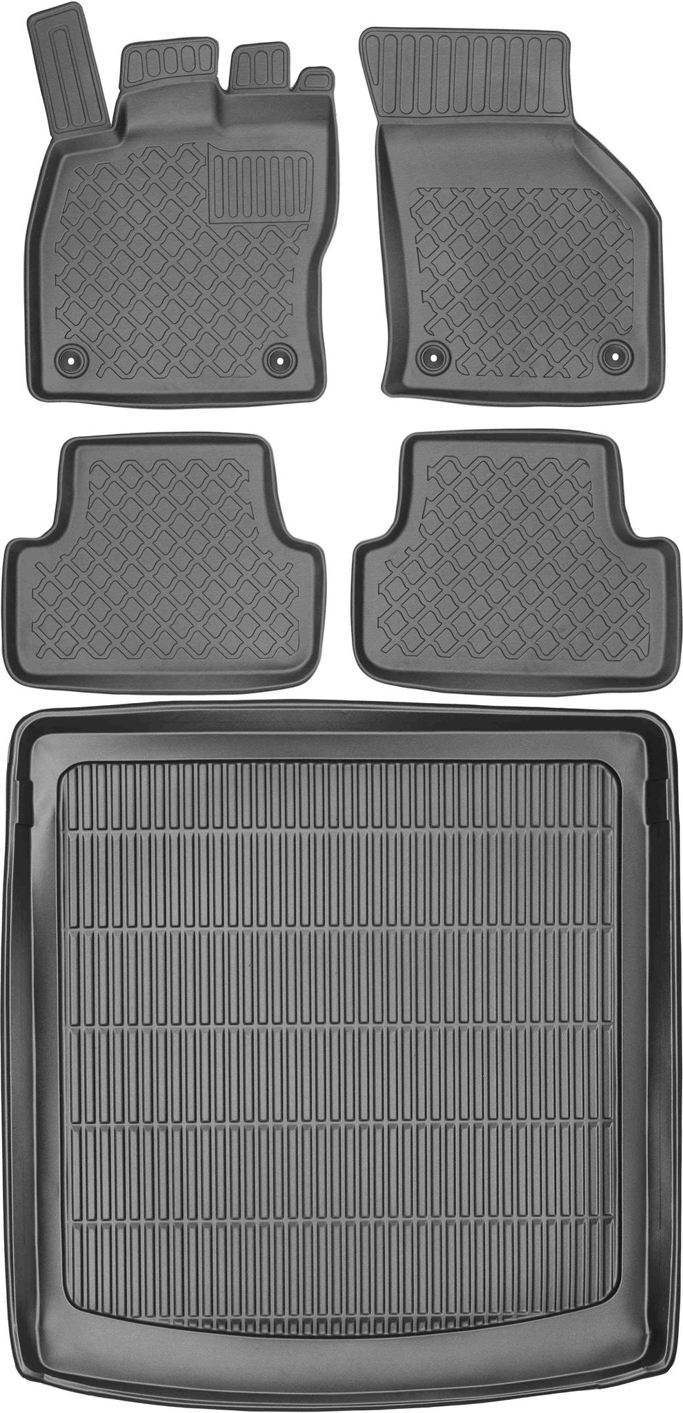 Volkswagen Golf Vii Variant / Kombi (2012–2020) – Set: Automatten + Kofferraummatte