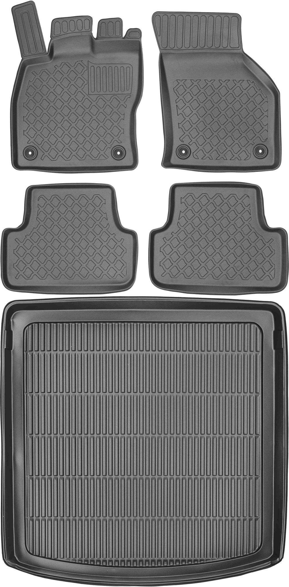 Seat Leon Iii St / Kombi (2013–2020) – Set: Automatten + Kofferraummatte