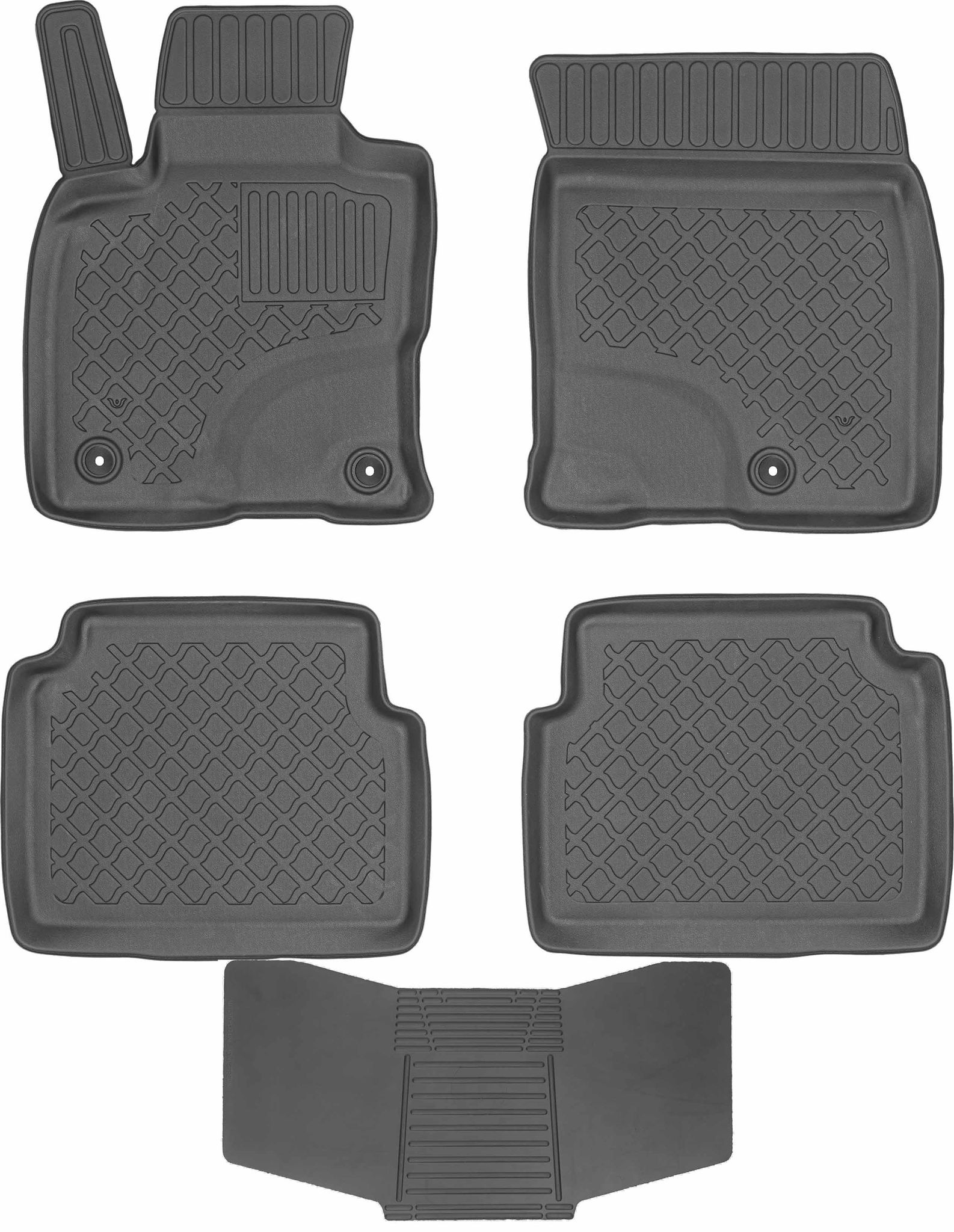 Aristar 603149 Fußmatten + 251992 Abdeckung - Ford Kuga Iii 2020- Stop. Install Fc Vorne