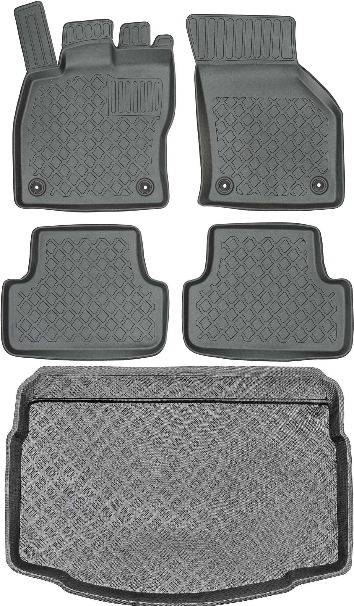 Volkswagen Golf Vii Schrägheck (2012–2020) – Set – Automatten + Kofferraummatte
