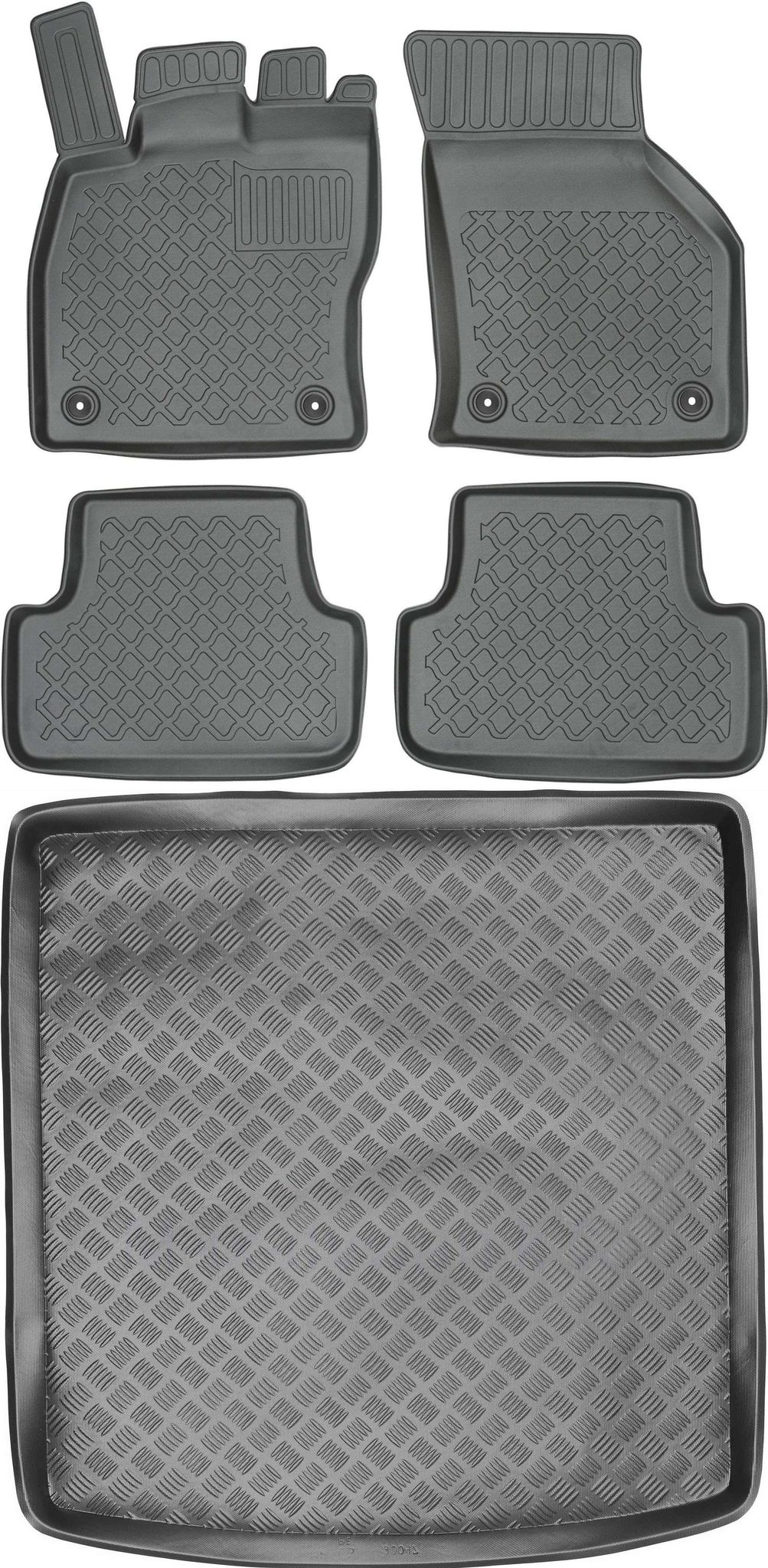 Volkswagen Golf Vii Kombi (2012–2020) – Set – Automatten + Kofferraummatte