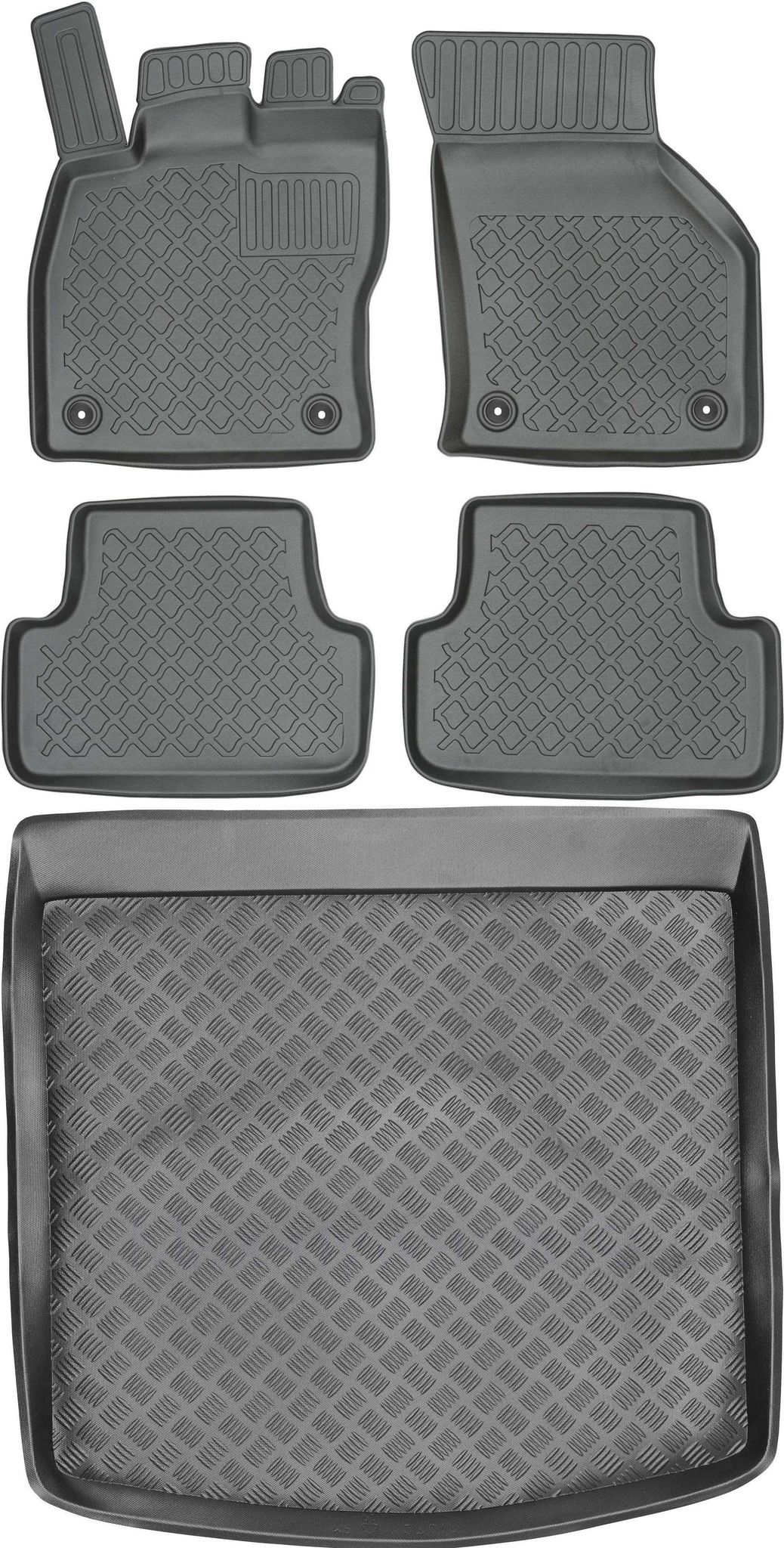 Seat Leon Iii St Kombi (2014–2020) – Set – Automatten + Kofferraummatte