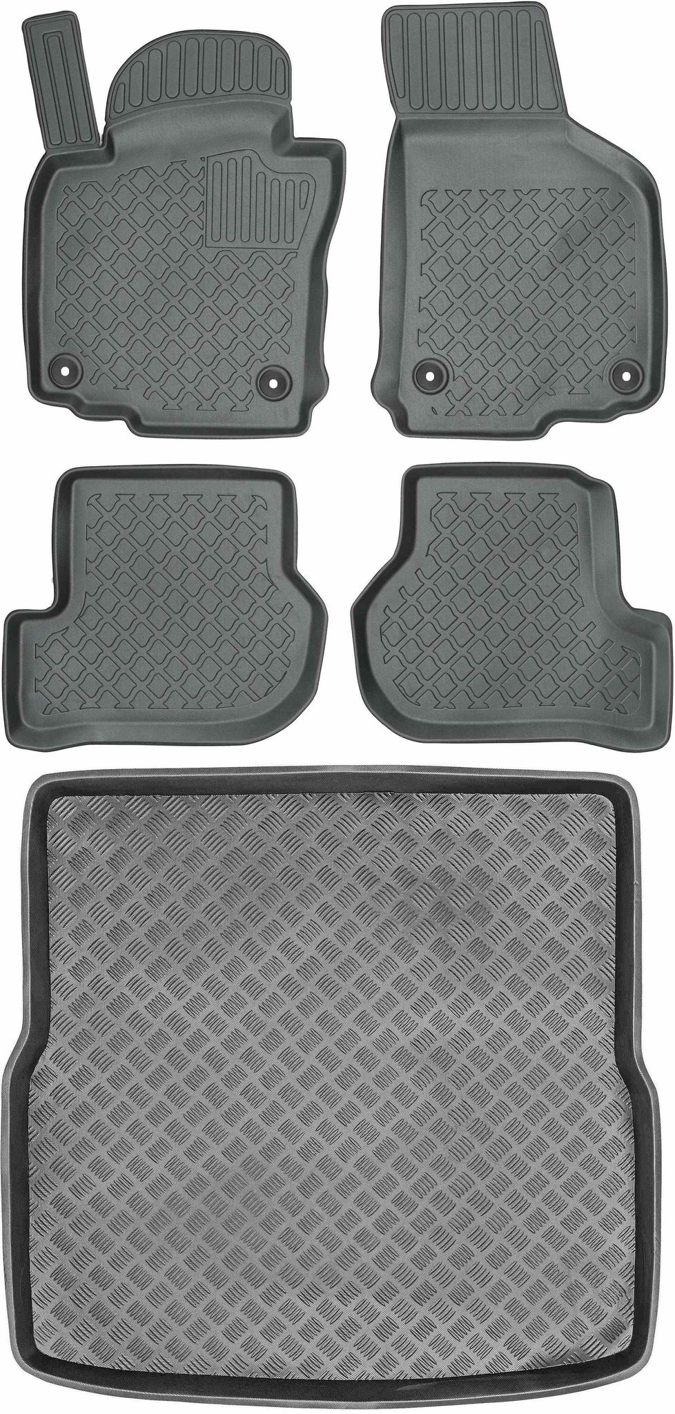 Volkswagen Golf V Variant (2003–2009) – Set – Automatten + Kofferraummatte