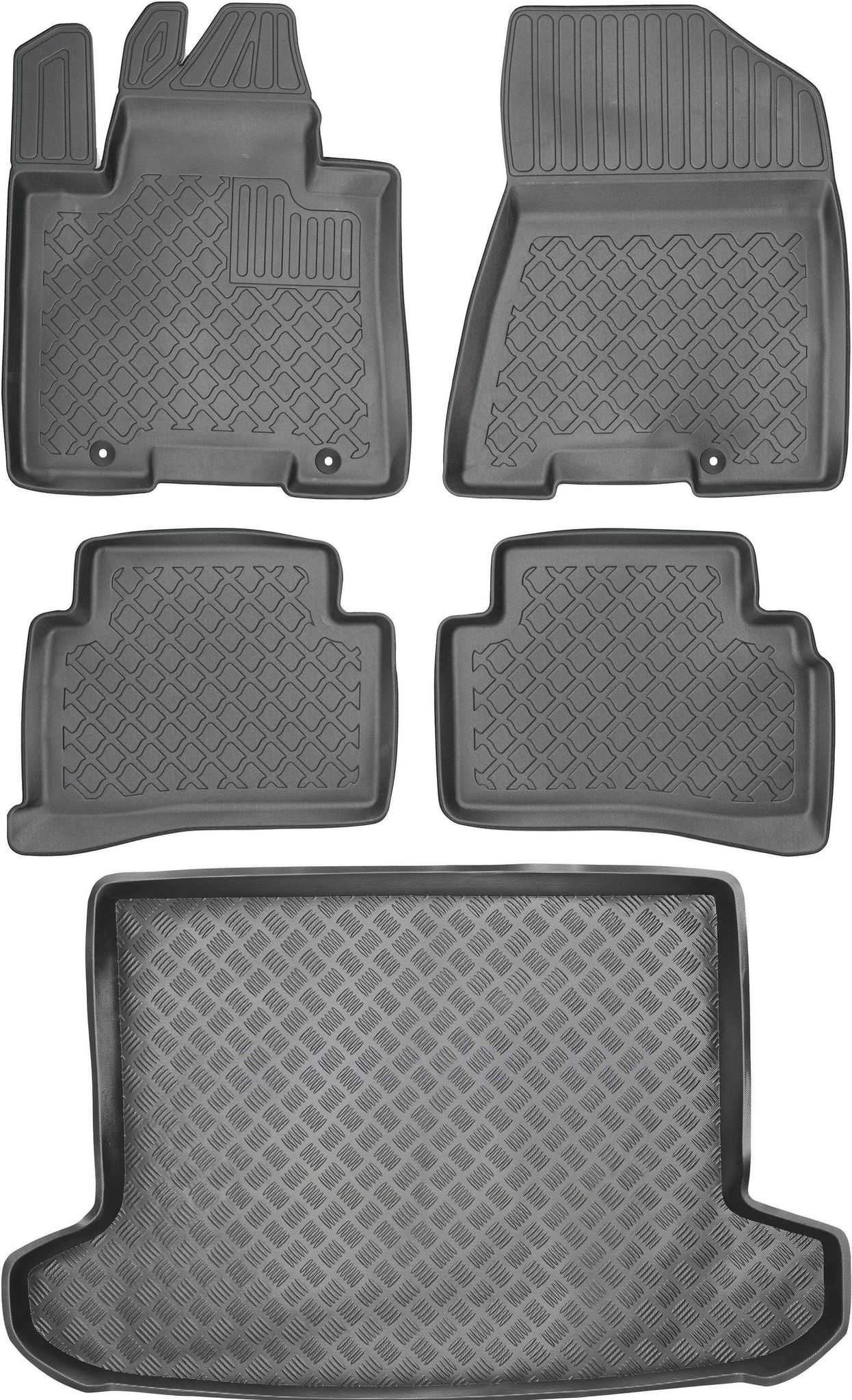 Hyundai Tucson Ii Suv (2018–2020) – Automatten + Kofferraummatte