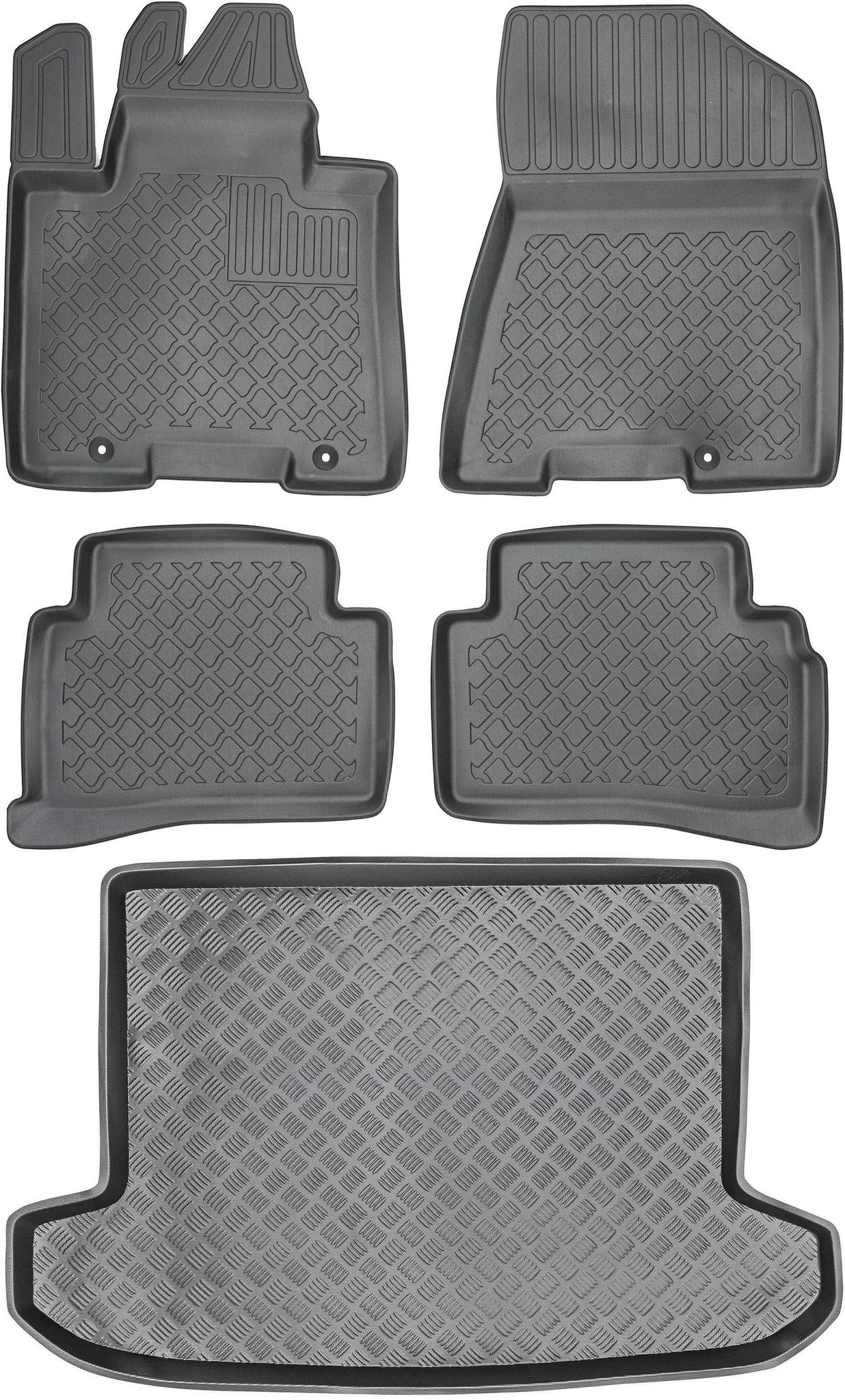 Hyundai Tucson Ii Suv (2015–2020) – Automatten + Kofferraummatte