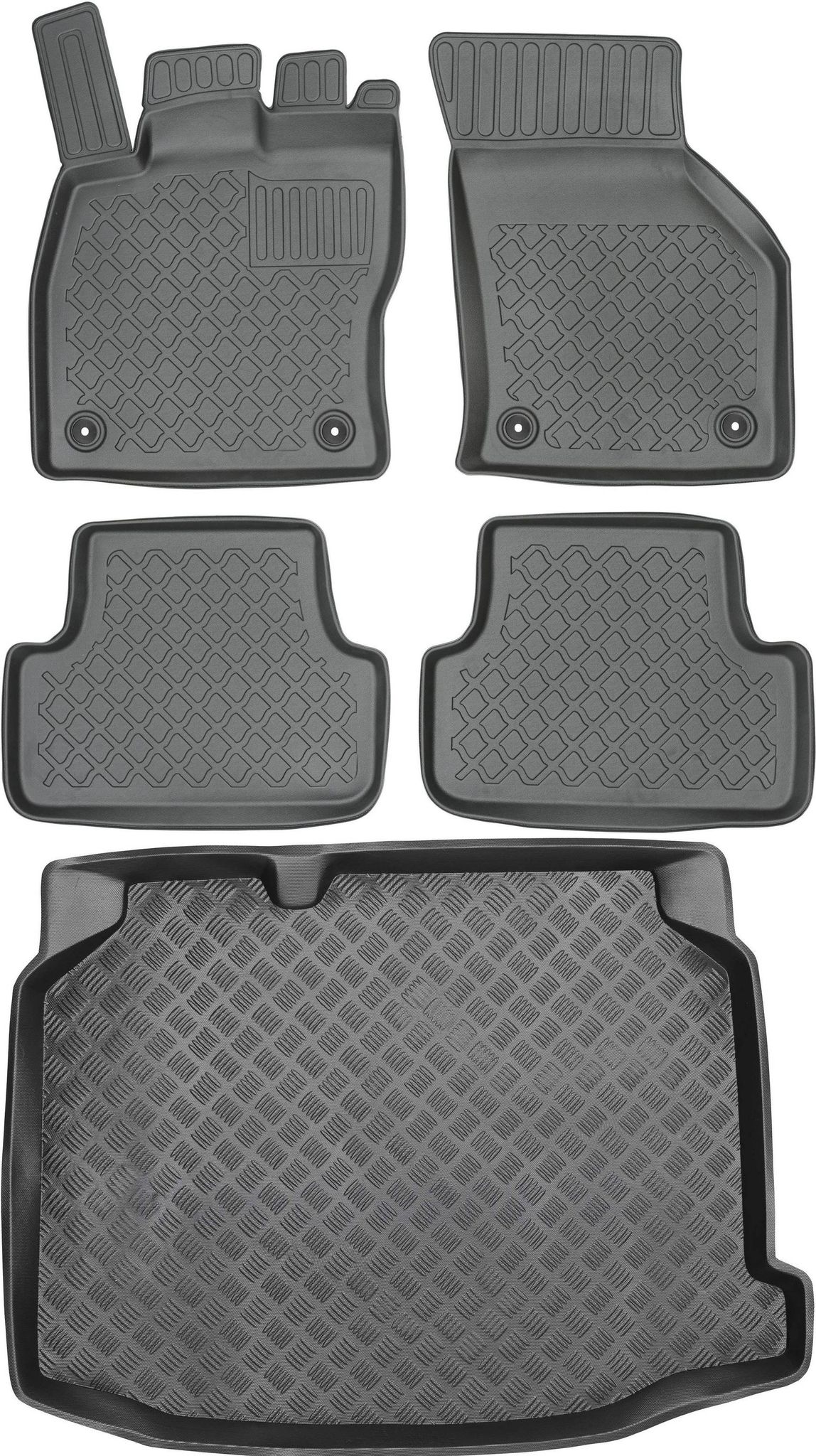 Seat Leon Iii Sc Schrägheck (2013–2020) – Set – Fußmatten + Kofferraummatte