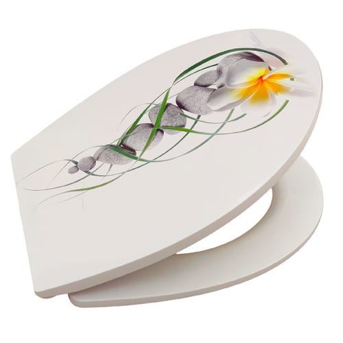 WELLWATER WC-Sitz »Euphonia«, Soft-Close, Take-Off, Thermoplast - weiss