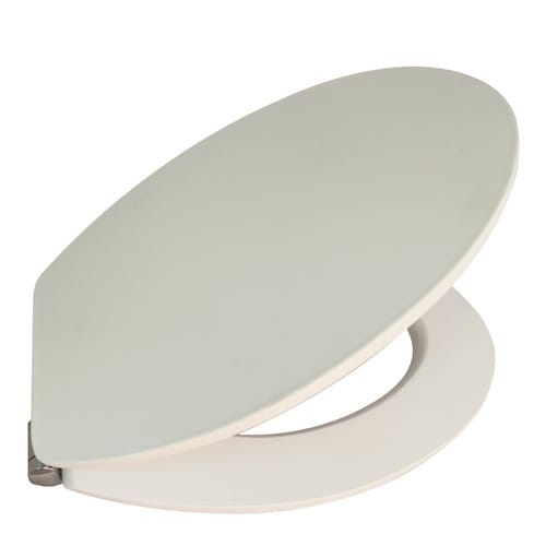 WELLWATER WC-Sitz, Soft-Close, Take-Off, MDF - weiss