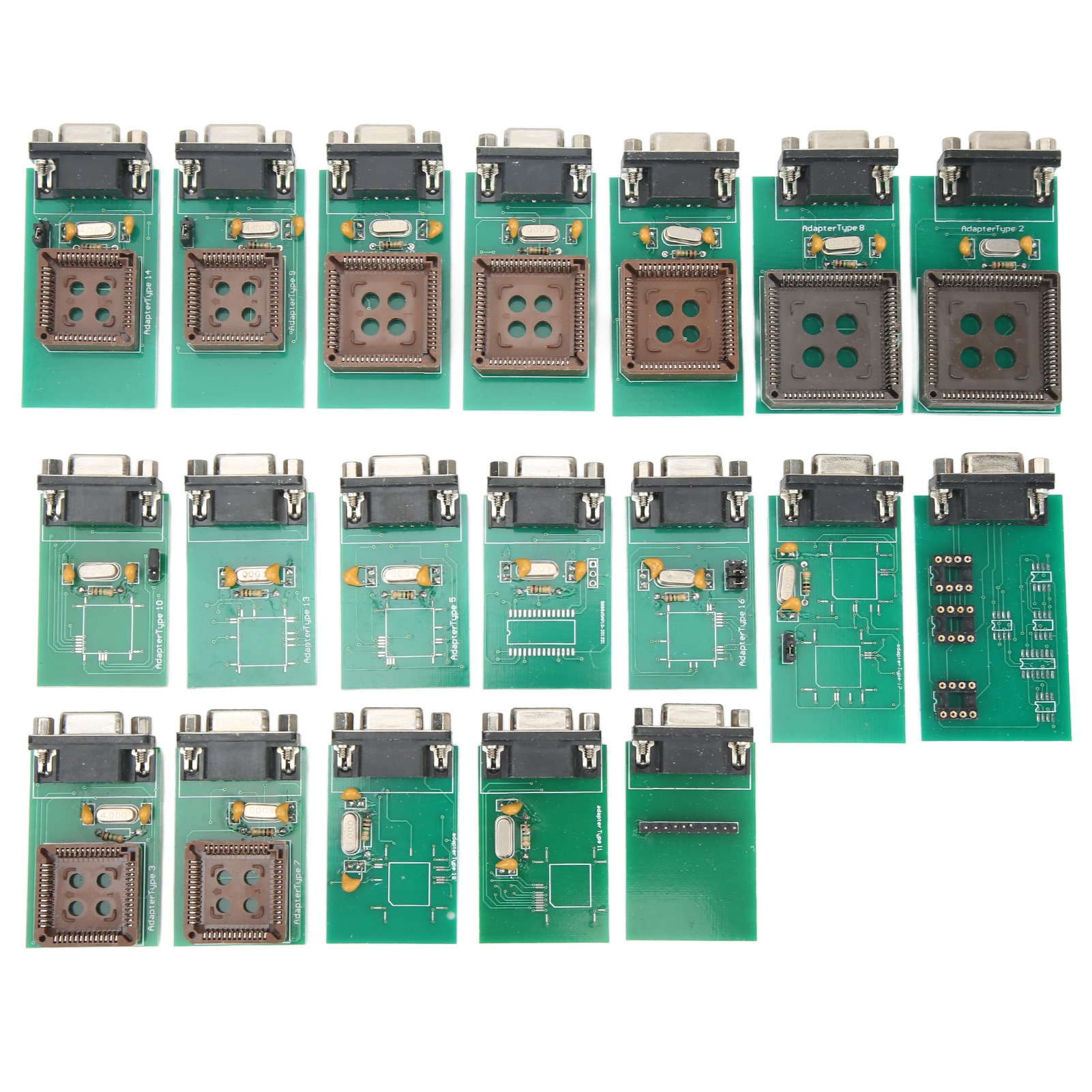 19 Stück Upa-volladapter-programmier-eeprom-board-clip Für Alle Usb-programmierer