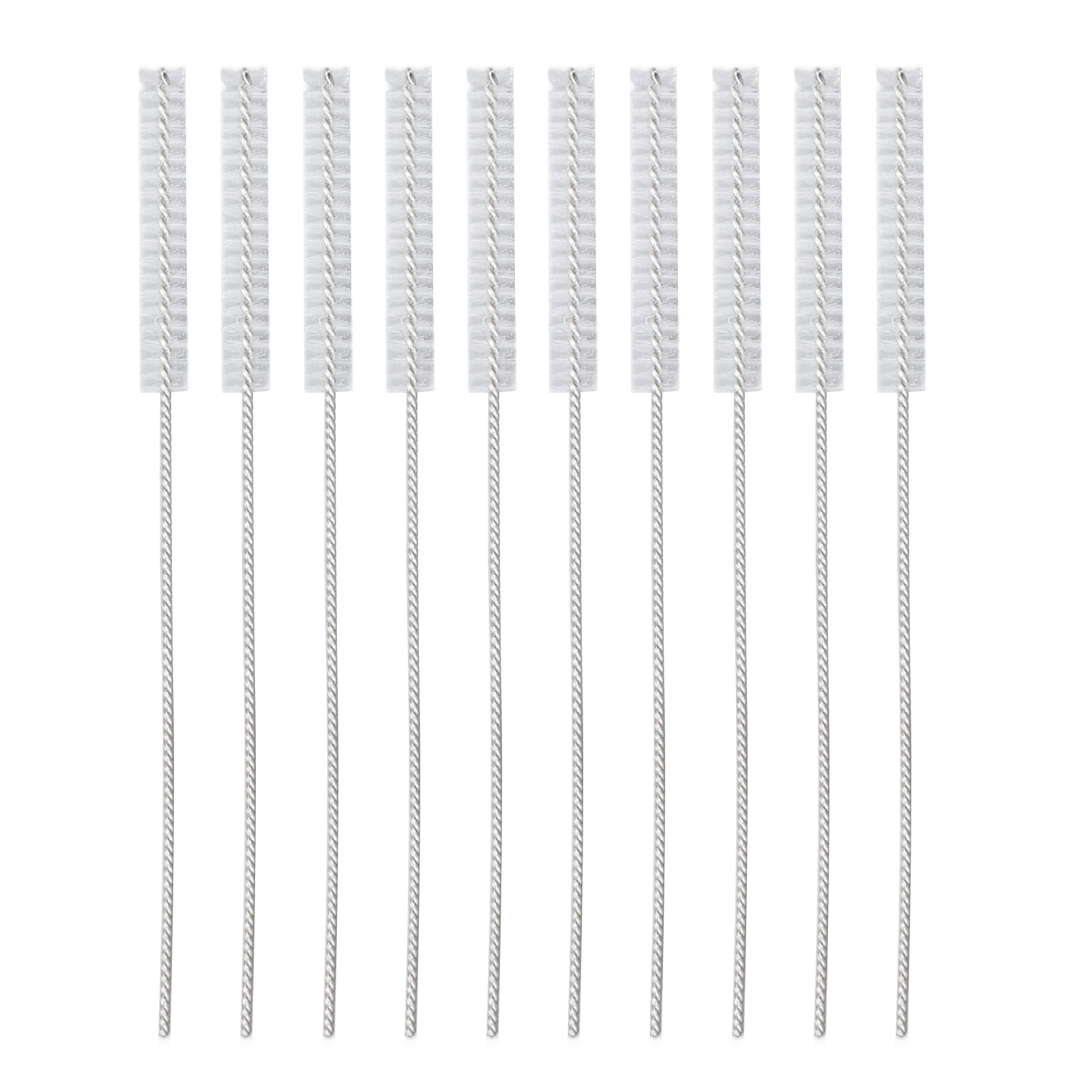 10 Stück 2,5 Mm Hörgeräte-entlüftungsbürste, Professionelles Nylon-haarschlauch-reinigungswerkzeug, Zubehör