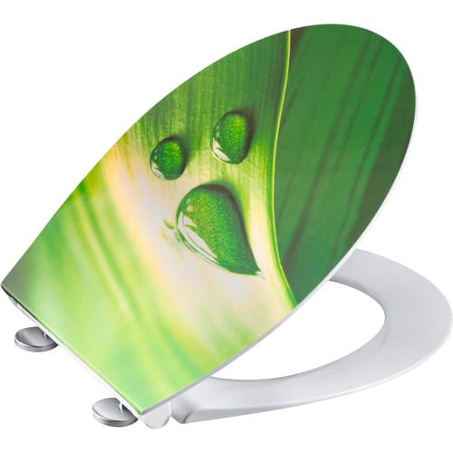 WELLWATER WC-Sitz »Nature«, Duroplast, mit Absenkautomatik - bunt