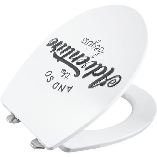 WELLWATER WC-Sitz »Relief Adventure«, Duroplast Relief, mit Absenkautomatik - bunt