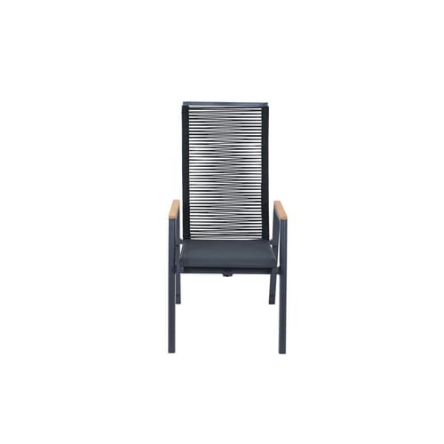 SIENA GARDEN Sessel »BOLOGNA«, BxHxL: 56 x 113 x 77 cm, max. Belastung: 110 kg - grau