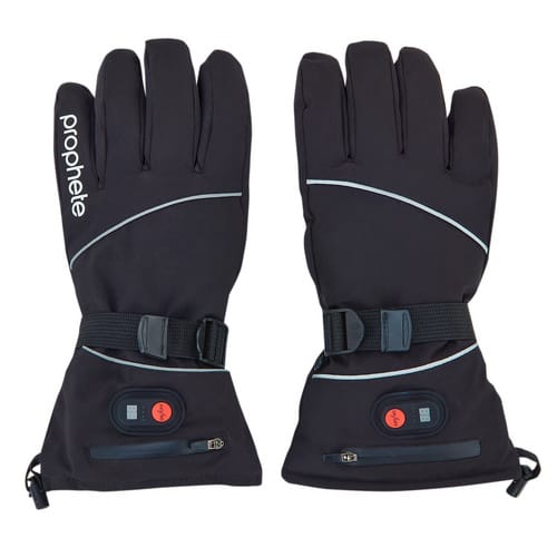 PROPHETE Fahrradhandschuhe, Smartfunktion, L/XL - schwarz - Größe L/