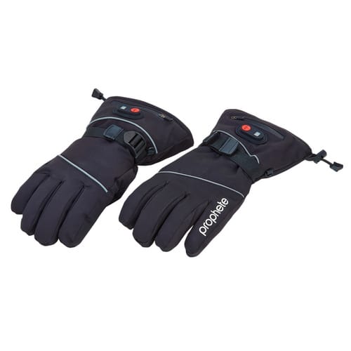 PROPHETE Fahrradhandschuhe, Smartfunktion, S/M - schwarz - Größe S/