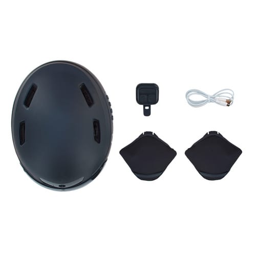 PROPHETE Fahrradhelm, Smart Helm, Gr. M - schwarz