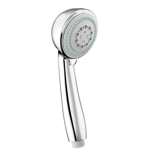 WELLWATER Handbrause »Molina«, 5 Strahlarten, chromfarben - silberfarben