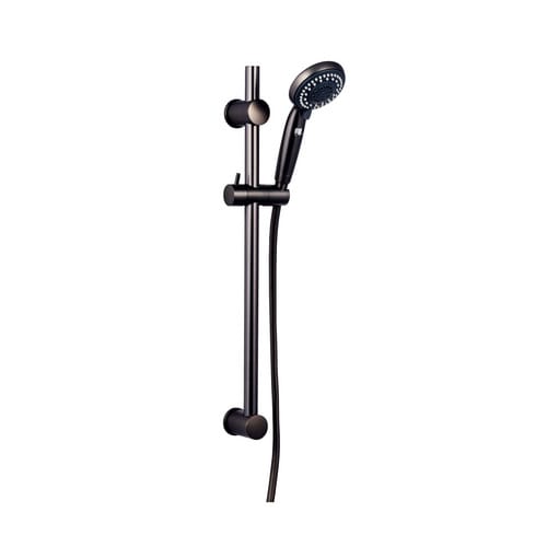 WELLWATER Brause-Set »Darkon«, 6 Strahlarten, industrial - silberfarben