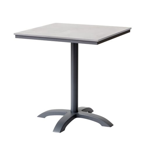 Cinas Balkontisch »Mood «, LxBxH: 70 cm x 70 cm x 76 cm, HPL - grau