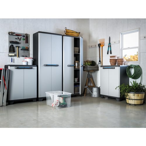 Ondis24 Hochschrank »Royal«, BxHxT: 68 x 173 x 39 cm, 3 Einlegeböden - weiss
