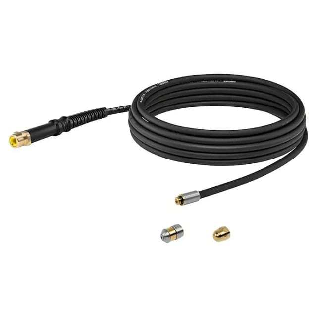KÄRCHER Rohrreinigungs-Set »PC 7.5«, geeignet für: PC 7.5, Kabellänge: 7,5 m - schwarz