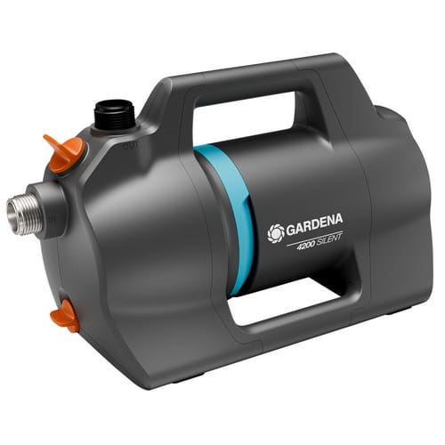 GARDENA Gartenpumpe »Silent«, Fördermenge: 4.200 l/h, 600 W - grau