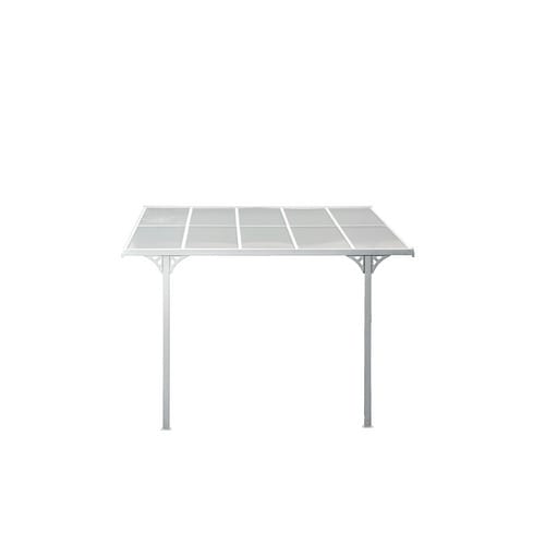 Westmann Terrassendach »Bruce«, BxHxT: 313 x 270 x 300 cm, Aluminium, weiß - weiss