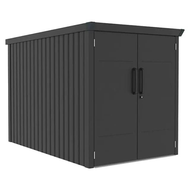 Westmann Fahrradbox »Velos«, BxHxT: 133 x 151 x 222 cm, Stahl - schwarz