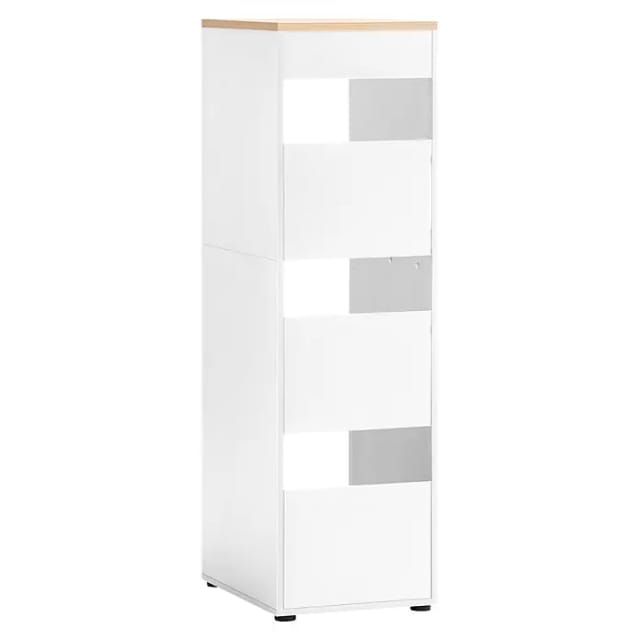 SCHILDMEYER Mehrzweckschrank »Solea«, BxH: 45,1 x 96 cm, mattweiß - weiss