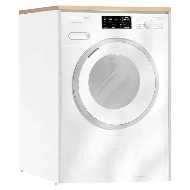 SCHILDMEYER Waschmaschinenschrank »Solea«, BxH: 67,1 x 96 cm, mattweiß - weiss